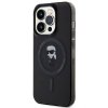 Karl Lagerfeld KLHMP15LHFCKNOK iPhone 15 Pro 6.1 czarny/black hardcase IML Ikonik MagSafe